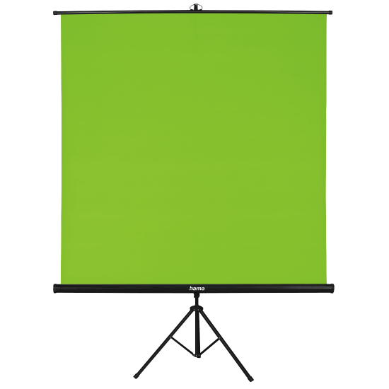 Hama Green Screen Background with Tripod, 180 x 180 cm, 2 in 1