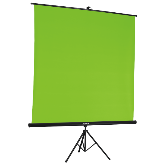 Hama Green Screen Background with Tripod, 180 x 180 cm, 2 in 1