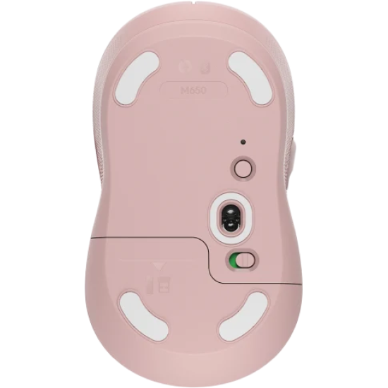 Безжична Мишка Logitech Signature M650 L - Rose, USB