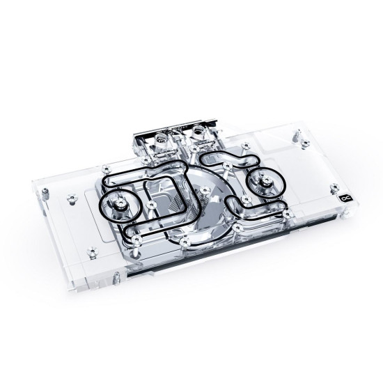 GPU Water Block Alphacool Eisblock Aurora Acryl GPX-A Radeon RX 6700XT Reference with Backplate