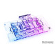 GPU Water Block Alphacool Eisblock Aurora Acryl GPX-N RTX 3070 TUF/DUAL with Backplate