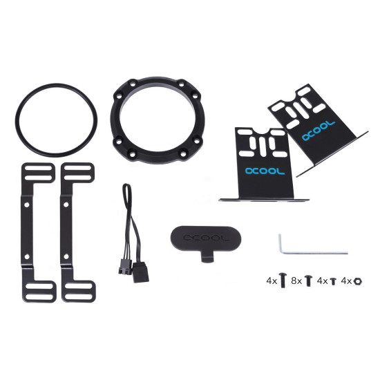 Alphacool Eisbecher Aurora D5 Acetal/Glas - 150mm