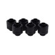 Фитинг Alphacool Eiszapfen, Удължител, 16/10mm, G1/4, Черен мат, 6 броя
