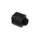 Фитинг Alphacool Eiszapfen, Удължител, 16/10mm, G1/4, Черен мат, 6 броя