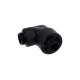 Фитинг Alphacool Eiszapfen, Удължител, 90°, 16/10mm, G1/4, Черен мат