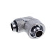 Фитинг Alphacool Eiszapfen, Удължител, 90°, 16/10mm, G1/4, Сребрист