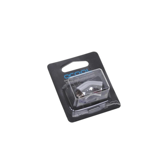 L-конектор Alphacool HF, Вътрешна резба G1/4 - G1/4, 45°, Хром