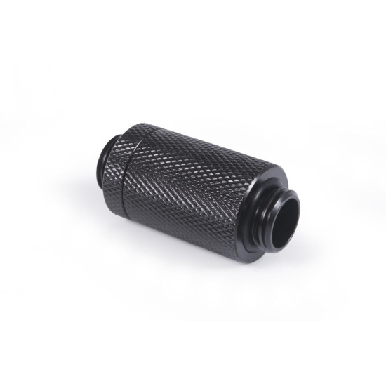 D-Plug Alphacool ES, 31.5mm, G1/4 AG auf G1/4 AG, Черен мат
