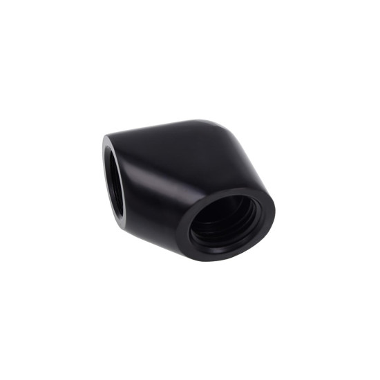 Alphacool Eiszapfen L-connector G1/4 inner thread to G1/4 inner thread - deep black