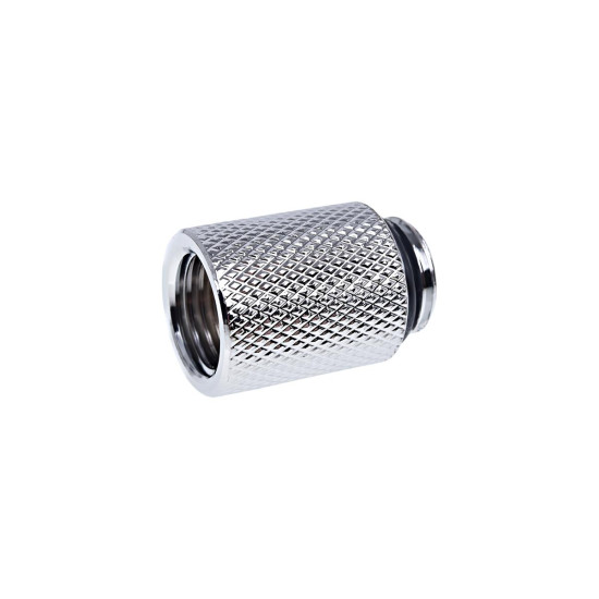 Alphacool Eiszapfen extension 20 mm G1/4 outer thread to G1/4 inner thread - chrome