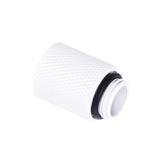 Alphacool Eiszapfen extension 20mm G1/4 outer thread to G1/4 inner thread - White