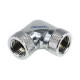Адаптер Alphacool HF, L-конектор 90°, G1/4 - G1/4, Вътрешна резба, Сребрист