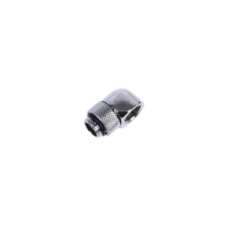 Alphacool HF L-connector G1/4 outer thread rotatable to G1/4 inner thread - Chrome