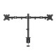 Monitor desk mount, 2 screens up to 32