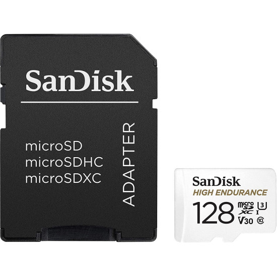 Карта памет SANDISK micro SDXC UHS-I, U3, SD Адаптер, 128GB