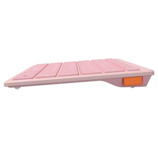 Keyboard FBX51C FSTyler, Bluetooth & 2.4G Wireless KB, Baby Pink
