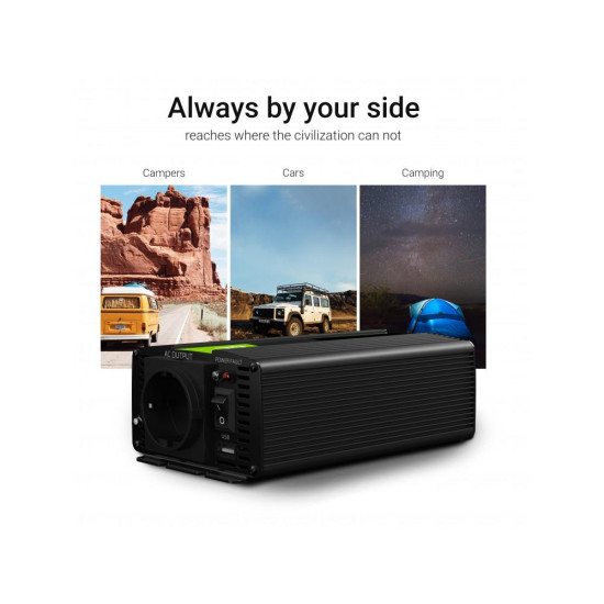 Inverter 24/220 V  DC/AC 1500W/3000W  Modified sine wave GREEN CELL