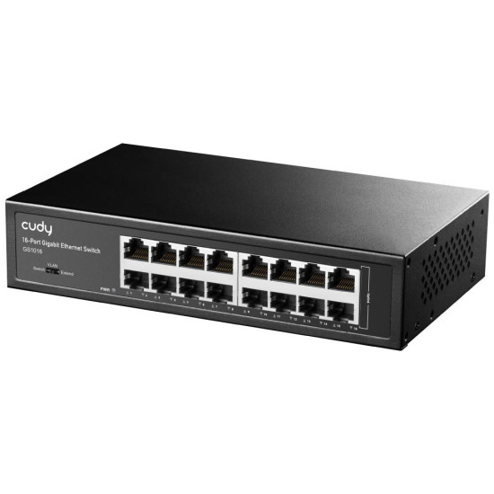 Switch Cudy GS1016, 16 ports, 10/100/1000, Auto-MDI/MDIX for 19