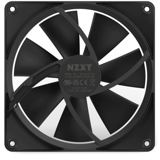 Fan NZXT F140 RGB Black