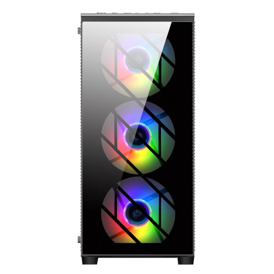 Case FSP CMT192 TG ATX Mid Tower, Black