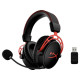 Gaming Earphone HyperX Cloud Alpha Wireless Red