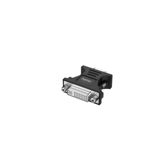 Hama Video Adapter, VGA Plug - DVI Socket, Full-HD 1080p