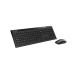 Wireless Keyboard Set RAPOO 8210M, Multi mode, Black