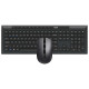 Wireless Keyboard Set RAPOO 8210M, Multi mode, Black