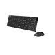 Wireless Keyboard Set RAPOO 8210M, Multi mode, Black