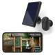 Hama WLAN Camera, Outdoor, Battery, Solar, Outdoor Camera with Motion Detector, 1080p