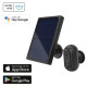 Hama WLAN Camera, Outdoor, Battery, Solar, Outdoor Camera with Motion Detector, 1080p