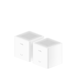 Безжична Mesh система Cudy M1200 2, AC1200 Dual Band, 2.4/5 GHz, 300 -  867 Mbps, 2 броя