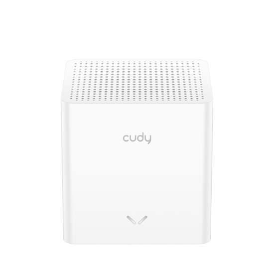 Безжична Mesh система Cudy M1200 2, AC1200 Dual Band, 2.4/5 GHz, 300 -  867 Mbps, 2 броя