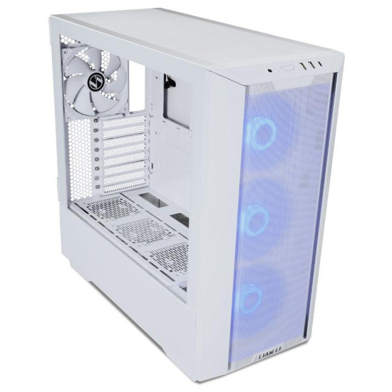 Case Lian Li LANCOOL III RGB Mid-Tower, Tempered Glass, White