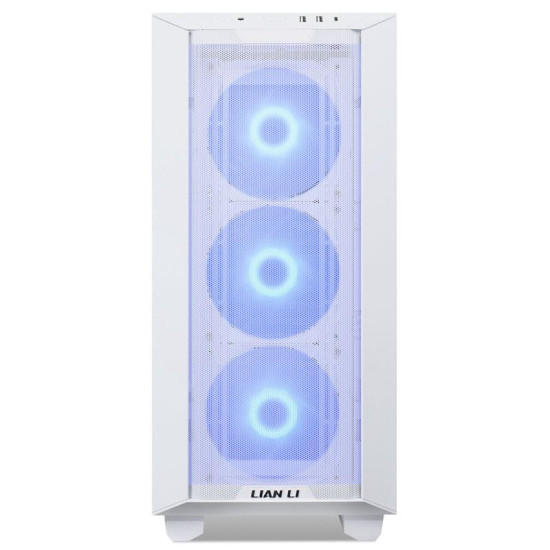 Case Lian Li LANCOOL III RGB Mid-Tower, Tempered Glass, White
