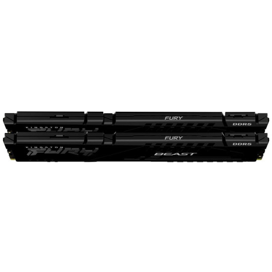 Memory Kingston FURY Beast Black 64GB(2x32GB) DDR5 5200MHz KF552C40BBK2-64