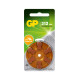 Zink Air battery GP ZA312 6pcs. button for Hearing aids