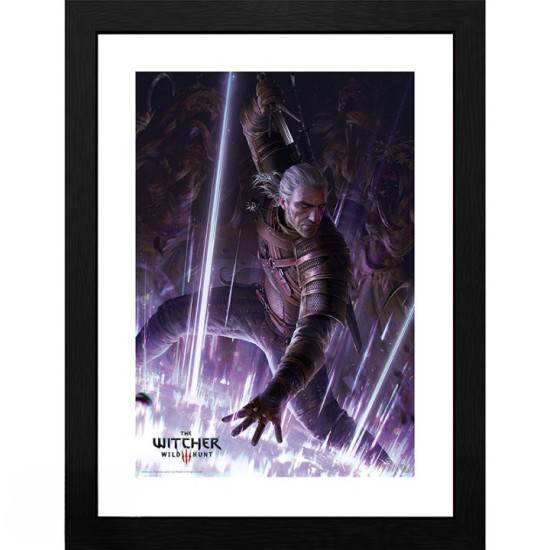 GBEYE THE WITCHER - Framed print 