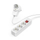 Hama Power Strip, 3-Way, 1.4м, 223081