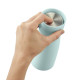 Xavax Thermal Mug, 400 ml, Insulated Mug To Go with Drinks Opening, pastel blue