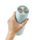 Xavax Thermal Mug, 400 ml, Insulated Mug To Go with Drinks Opening, pastel blue