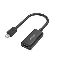 Hama Video Adapter, Mini DisplayPort Plug - HDMI™ Socket, Ultra-HD 4K