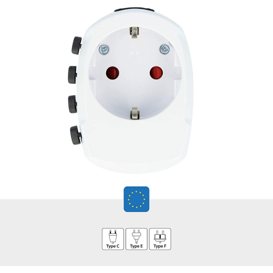 World Adapter SKROSS PRO Earthed 1103145, World