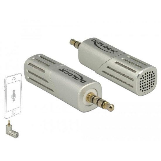 Микрофон DeLock 65893, За смартфон/таблет, 65893