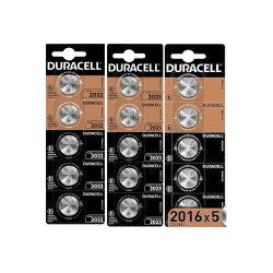 Lithium Button Battery DURACELL  CR2032 3V 5 pcs in blister 