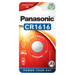 Lithium Button Battery PANASONIC CR1616 3V 1pc./1pc./
