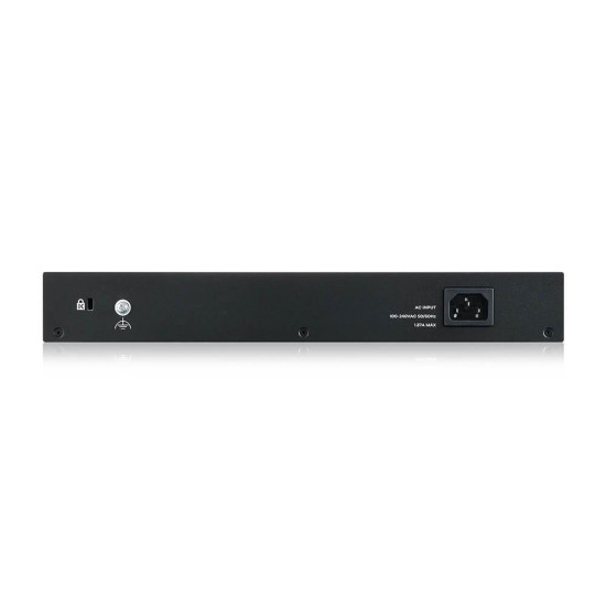 Switch 24-port ZyXEL GS1915-24EP, Gigabit, managed, standalone or Nebula management, rack mount, PoE