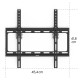 Hama TILT TV Wall Bracket, 191 cm (75