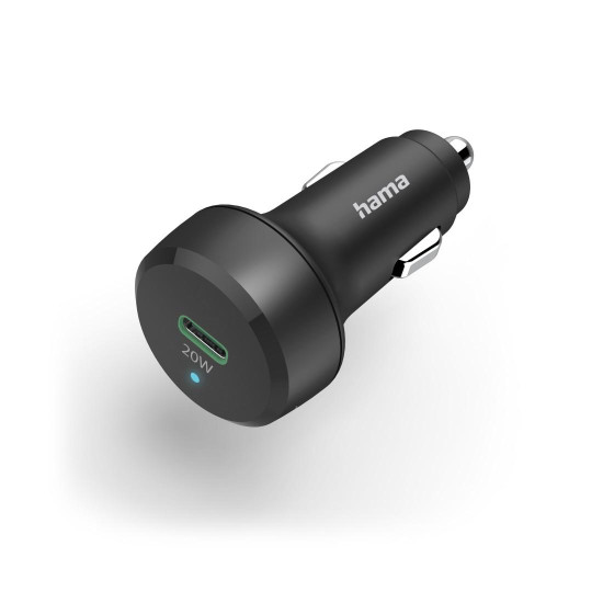 Car Charger, USB-C, 20W, HAMA-201637