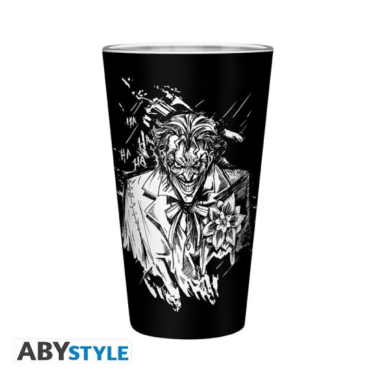 Комплект ABYSTYLE DC COMICS - Pck XXL glass + Pin + Pocket Notebook 